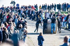 Deich-hoch-rollen-Strohballen-Rollmeisterschaft