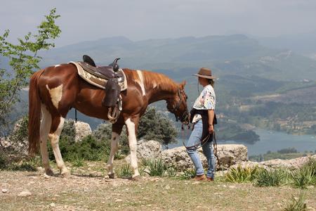 Frau Westernreiten Türkei