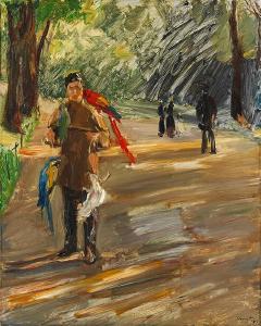 Max Slevogt, Papageienmann / © Landesmuseum Hannover