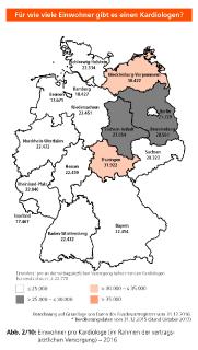 Kardiologen Verbreitung