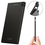 revolt Kompakte Notfall-Powerbank PB-820, Kreditkartenformat, 5.000 mAh, USB-C-Kabel