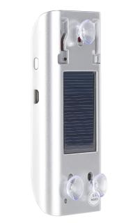 Callstel Kfz-Freispechsystem mit Solar-Panel, Bluetooth 4.0, Multipoint und DSP