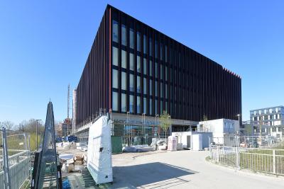Baustellenansichten neues Gebäude am Technologiepark / Copyrigh: Die Sparkasse Bremen, Foto: MBahlo