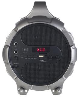 auvisio 2.1-Akku-Soundblaster MSX-410, Bluetooth, FM, SD, USB, 50 Watt, 4.000 mAh
