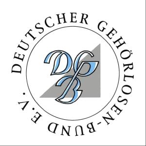 Logo Deutscher Gehörlosenbund e. V.