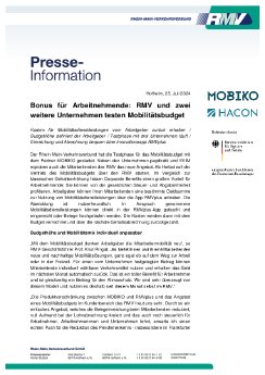 Bonus für Arbeitnehmende RMV und zwei weitere Unternehmen testen Mobilitätsbudget.pdf