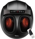 newgen medicals Shiatsu-Fußmassagegerät, 3D-Massage, 9 Stärken, 3 Vibrationen, Wärme