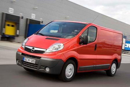 Sieger beim Spritspar-Marathon: der Opel Vivaro
