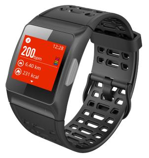NX 4399 newgen medicals GPS Sportuhr SW 250.hr Farbdisplay IP68