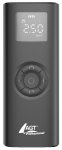 AGT Professional Ultrakompakte Akku-Kompressor-Luftpumpe ALP-155, 150 psi, 4.000 mAh, 35 Watt