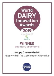 Camembert-Alternative aus Cashewkernen zum weltbesten Milchersatzprodukt 2019 gekürt