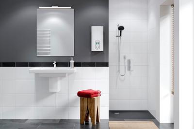 Stiebel Eltron präsentiert auf der SHK in Essen unter anderem den DEL Plus – die nächste Generation des insbesondere in der Wohnungswirtschaft beliebten DEL SL.