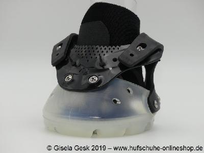 Gisela Gesk Der Floating Boot in Transparent Schwarz. Ein Klassiker.