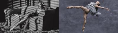 Links: Gigi Hadid, © Pirelli Kalender 2019, Albert Watson. Rechts: Misty Copeland, © Pirelli Kalender 2019, Albert Watson