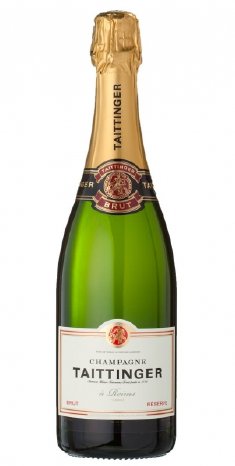 Das Geschenk im Wert von über 30 Euro. Der prickelnde Champagne Taittinger Brut Réserve.jpg