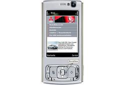 Neues Internet Mobilportal von Mitsubishi Motors