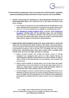 To improve fisheries management of sharks - DSM Statement for EU Commission and tuna RFMOs.pdf