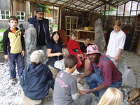 Projekttage der Volksschule Wasserburg in Birkenried