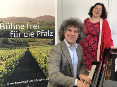 das Musiker-Ehepaar Ilse und Christoph Berner - die Initiatoren von fermate