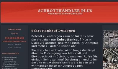 Die Schrottankauf Duisburg erfolgt für den Kunden kostenfrei