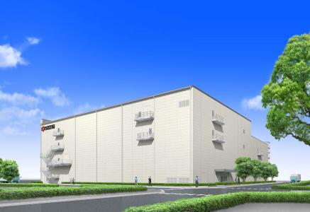 Architektonische Darstellung des neuen Werks