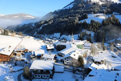 Alle Talabfahrten geöffnet Blick auf Auffach Wildschönau