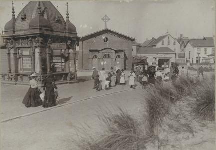 Strandstraße Borkum (Quelle: Heimatverein Borkum)