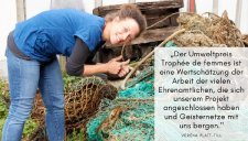 Verena Platt-Till, Projektleiterin der Gesellschaft zur Rettung der Delphine e.V. (GRD)