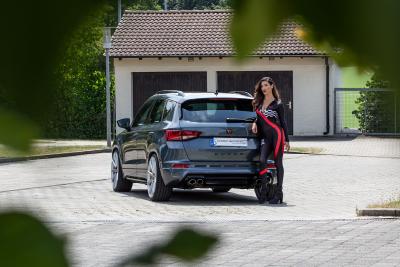 Cupra auf großem Fuß: 21-zöllige DeVille-Felgen am Ateca-Topmodell