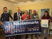 Nikolausmarkt Kalkar 2017 - Gemütlicher Budenzauber lockt am 2. und 3. Dezember zum Stöbern, Naschen und Beisammensein