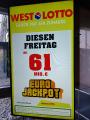 Der Eurojackpot wächst und wächst. Wer sein Glück probieren möchte, kann bis Freitag seinen Tipp unter www.eurojackpot.de oder in einer der über 20.000 Lotto-Annahmestellen im Bundesgebiet abgeben