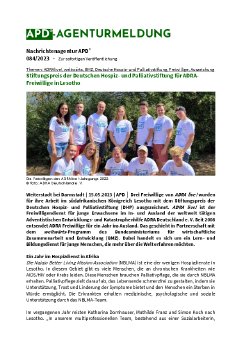 APD_084_2023_Stiftungspreis der Deutschen Hospiz- und Palliativstiftung für ADRA-Freiwillige in.pdf