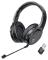 auvisio Digitales Funk-Headset GHS-515.air mit abnehmbarem Mikrofon, 8 Std. Laufzeit, USB