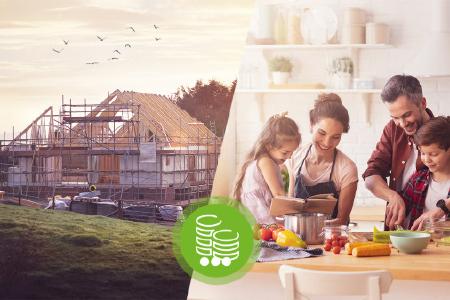 Für Familien mit Kindern, die bauen wollen, gibt es noch bis Ende 2020 die Baukindergeld-Förderung der KfW