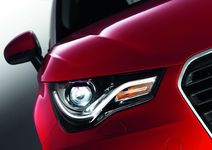 Der neue Audi A1 mit LED-Lichtleiter (Foto: Audi)