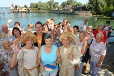 12. Millionster Besucher in den Pfahlbauten am Bodensee