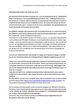 Stellungnahme der deutschsprachigen Filmhochschulen zu Erhalt von 3sat.pdf