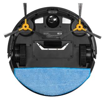 Sichler Haushaltsgeräte Staubsauger-Roboter PCR-3000 mit Wischfunktion, 2in1-Staubbehälter, WLAN & App (Copyright PEARL.GmbH)