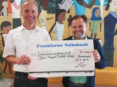 Musiker Arne Kopfermann spendet an World Vision