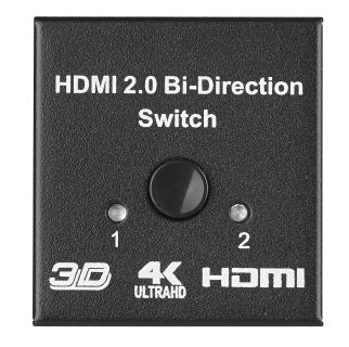 Dank bidirektionaler Kommunikation lassen sich 3 HDMI-Geräte miteinander verbinden