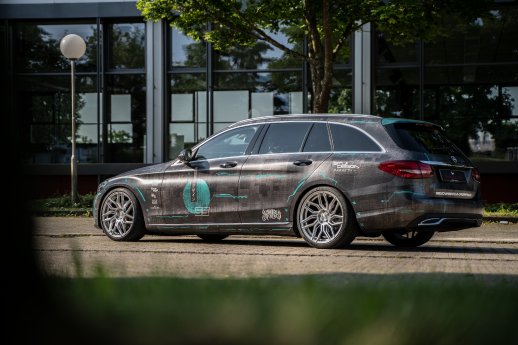 Mercedes CKlasse barracuda Dragoon Silber Bild 3.jpg