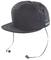 Callstel Snapback-Cap mit integriertem Headset, Bluetooth 4.1, schwarz