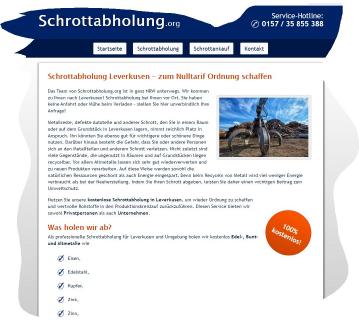 Schrottabholung in Leverkusen – ordentliche Entsorgung von Altmetallen