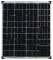 revolt Mobiles monokristallines Solarpanel, 110 Watt, MC4-Stecker, IP65, silber