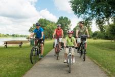 Auf dem Elberadweg (c) Archiv des MD TV EBH e.V.