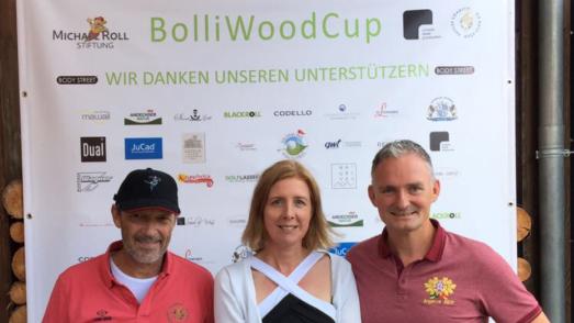 v.l.n.r.: Michael Roll (Stifter), Ursula Maria Lang (St. Leonhards-Akademie) Hans Peter Geisler (Organisator)