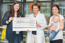 P.v.l.n.r.: Annabelle Kiefer, Dr. Viola Prietsch (Bildquelle: Markus Kümmerle, Städtisches Klinikum Karlsruhe)