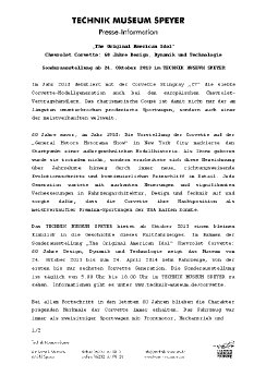 PR 60 Jahre Corvette Sonderausstellung Technik Museum Speyer 2013.pdf