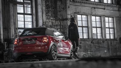 Beliebter Briten-Kleinwagen auf großen Fuß - Tzunamee EVO am Mini Cooper Cabrio