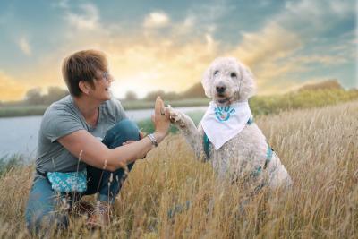 Behind the Scenes: Antje und ihr Goldendoodle “Günther”